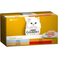 Gourmet Gold Mousse Multipack 4 x 85 g